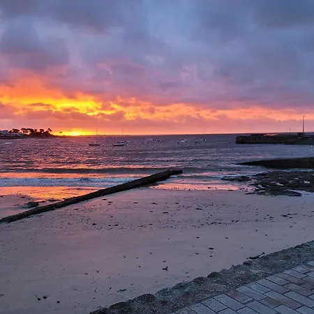 Ferienwohnung A Deux Pieds De L'Ocean ! Larmor-Plage Exterior foto